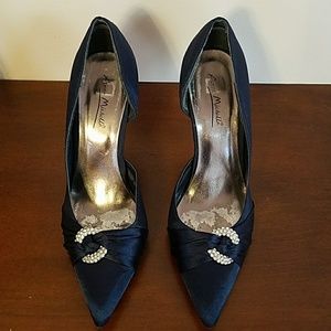 Women's Navy High Heels